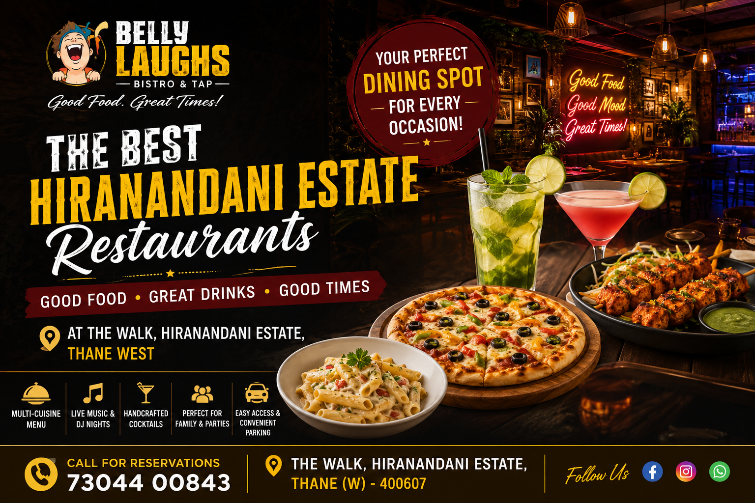Discover The Best Hiranandani Estate Restaurants for Great Food & Memorable Experiences
