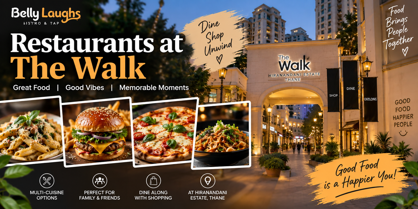 Restaurants at The Walk – Explore the Best Dining Options in The Walk