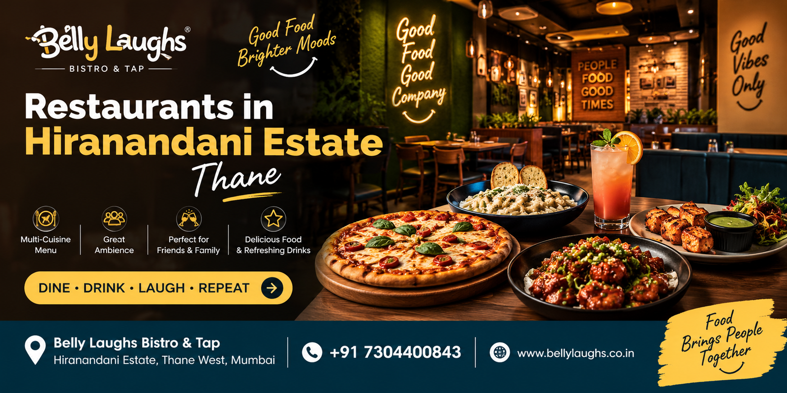 Restaurants in Hiranandani Estate Thane – Discover the Best Dining Spots